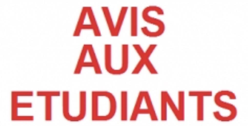 Pré inscription des étudiants
